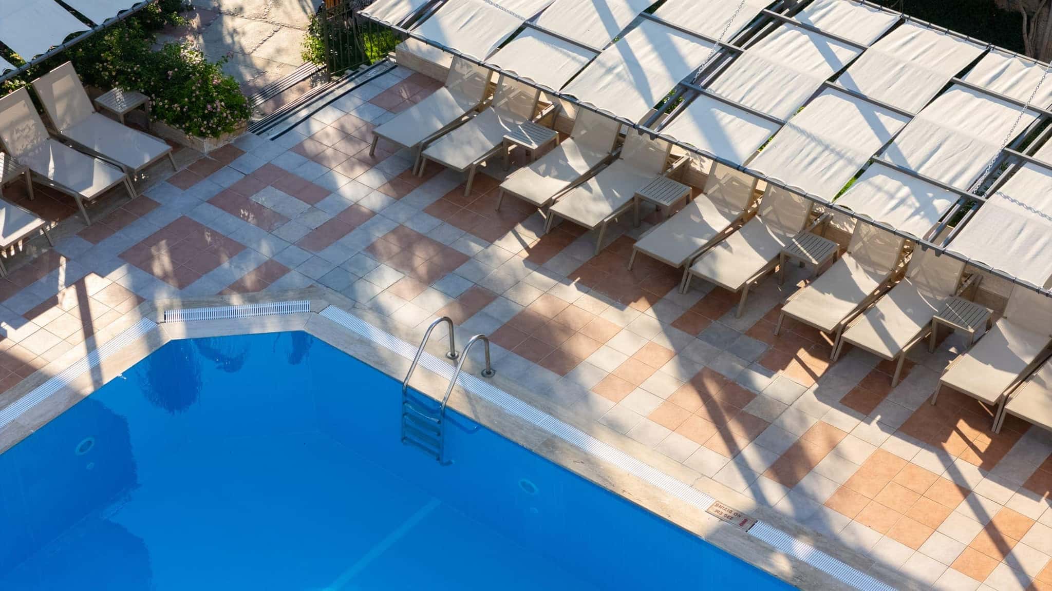 Sarıtaş Hotel Alanya Tosmur aerial view — 4-star all-inclusive seafront hotel