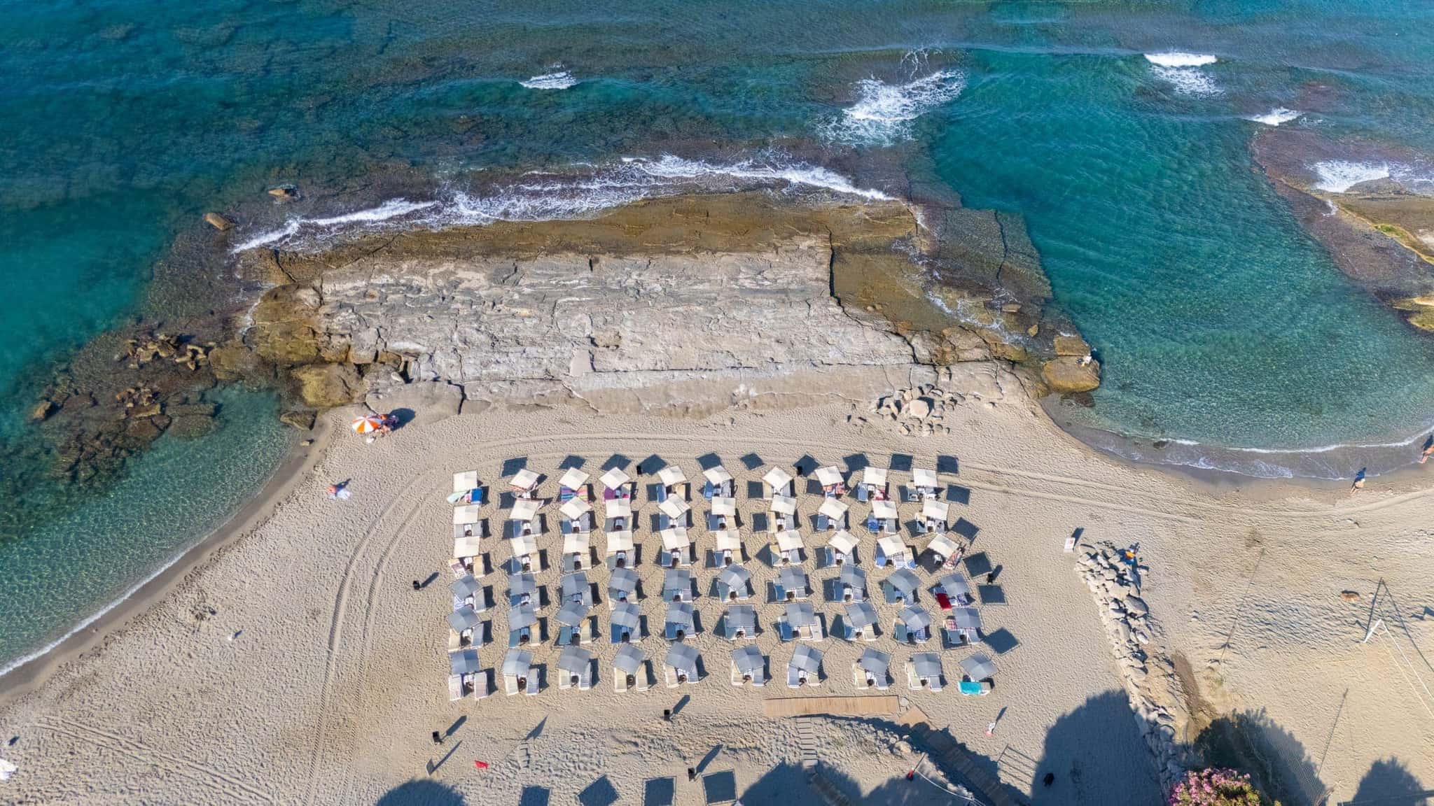 Sarıtaş Hotel Alanya Tosmur aerial view — 4-star all-inclusive seafront hotel