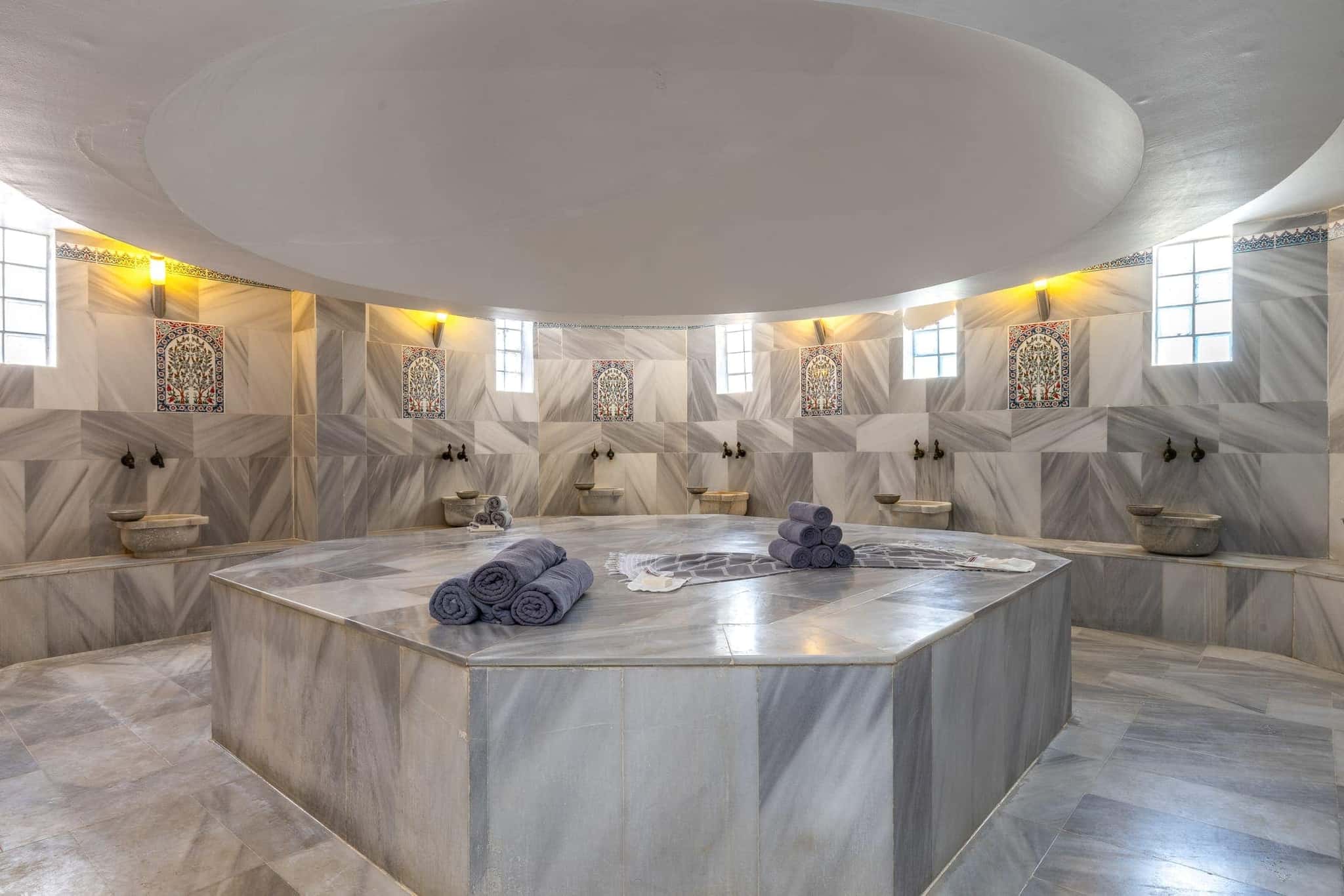 Sarıtaş Hotel SPA — traditional Turkish hammam, sauna and massage units