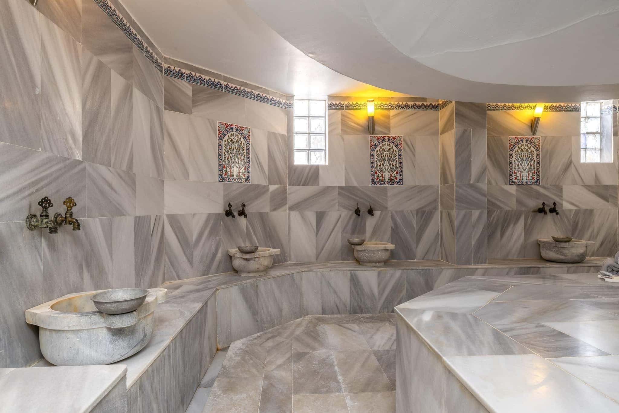 Sarıtaş Hotel SPA — traditional Turkish hammam, sauna and massage units
