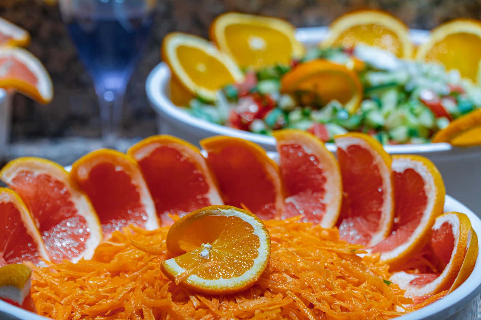 Sarıtaş Hotel main restaurant and rich open buffet — all-inclusive