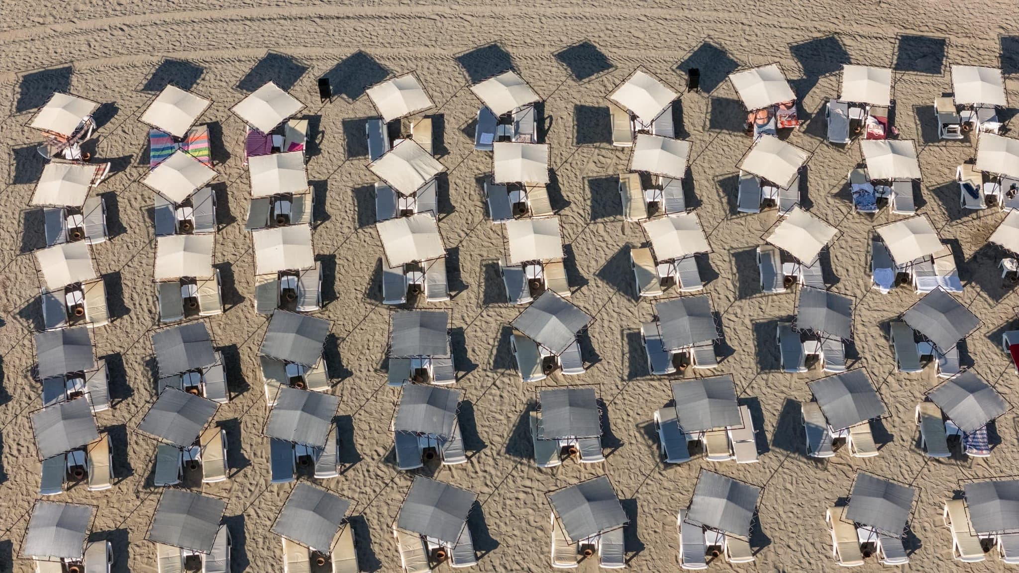 Sarıtaş Hotel Alanya Tosmur aerial view — 4-star all-inclusive seafront hotel